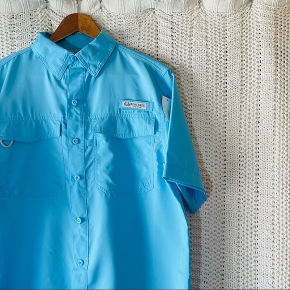 Real Tree UV Protection Boating Fishing Shirt - Picture 2 of 6